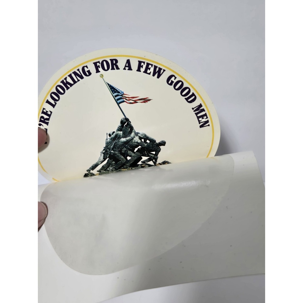 Window Sticker US Marine Corps We're Looking‎ For A Few Good Men Military Decal